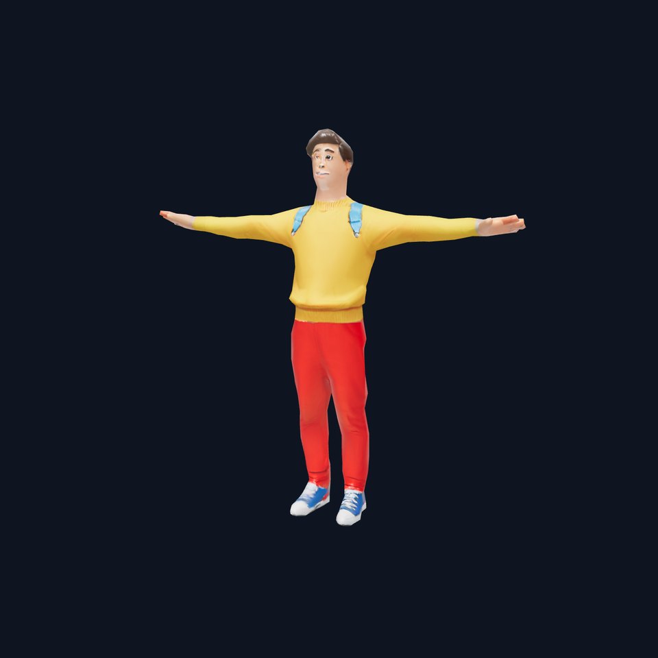 Vibrant Youth Character model pack